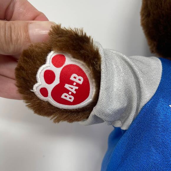 Build-A-Bear‎ Brinley Brown Teddy Bear w/USA Leotard Red White Blue 16” Plush - Picture 3 of 15